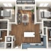 Floor plan: 2B