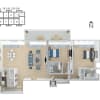 Floor plan: B9-1400SF-7B-19B_21B-25B