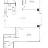 Floor plan: 1,155 sq. ft.