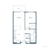 Floor plan: Studio