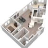 Floor plan: B2 - CLEO
