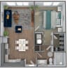 Floor plan: Hamlin