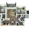 Floor plan: B2/B3 - The Holly
