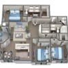 Floor plan: C1
