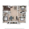 Floor plan: 3x2 - Phillip