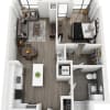 Floor plan: 1-1A