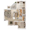 Floor plan: Deluxe