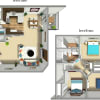Floor plan: Elevated Wildflower Townhomes