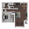 Floor plan: A1R