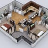 Floor plan: B8