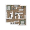 Floor plan: C1B