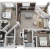 Floor plan: B3
