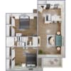 Floor plan: B2