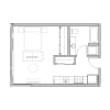 Floor plan: Studio - A1