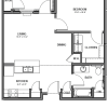 Floor plan: 1/1
