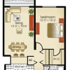 Floor plan: Model C