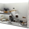 Floor plan: Downtown Style Loft