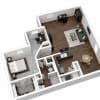 Floor plan: Calhoun- Computer Room/Sunroom
