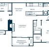 Floor plan: B6