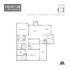 Floor plan: C1