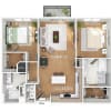 Floor plan: B2