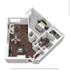 Floor plan: Sunset Six