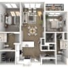 Floor plan: Brulee  