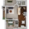 Floor plan: SUITE A