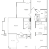 Floor plan: Canterbury with Bay (1213 SF)