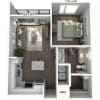 Floor plan: A4-699-W