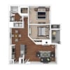 Floor plan: B2R - Glacier
