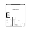 Floor plan: Studio