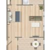 Floor plan: Studio B