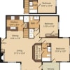 Floor plan: 3 Bedroom