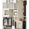 Floor plan: 1 Bed/1 Bath-A1