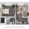 Floor plan: 1 Bedroom Basic