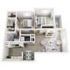 Floor plan: E - Modern