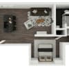 Floor plan: 15 Minutes of Fame
