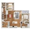 Floor plan: B7DA