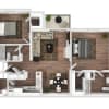 Floor plan: Cape Lookout 3