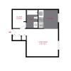 Floor plan: Studio (s3)