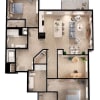 Floor plan: BD1