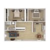 Floor plan: 2X1