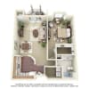 Floor plan: 1A