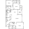Floor plan: Pontchartrain with 2-Car Garag