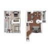 Floor plan: Teton-Renovated