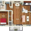Floor plan: 1 Bed