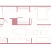 Floor plan: A3 Furnished