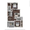 Floor plan: B2