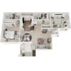 Floor plan: Apricot Blossom